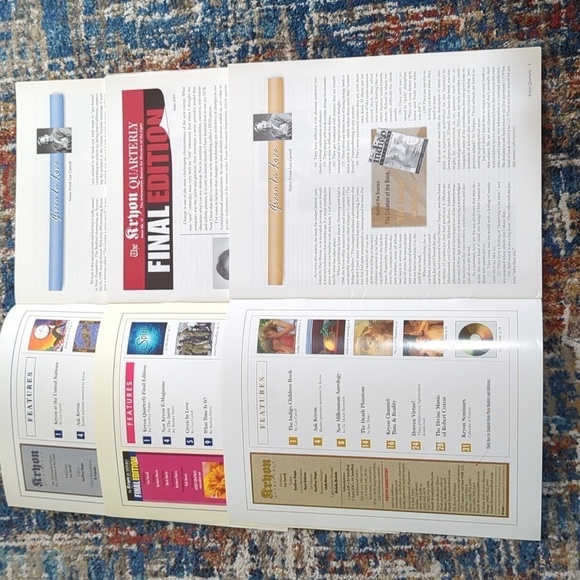 Kryon Quarterly Magazine Issues #10, #11, #12 Used Great Condition - Picture 6 of 6